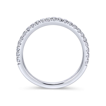 14K White Gold Matching Wedding Band