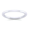 14K White Gold Matching Wedding Band