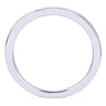 14K White Gold Matching Wedding Band