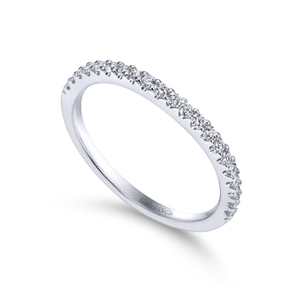 14K White Gold  Matching Wedding Band