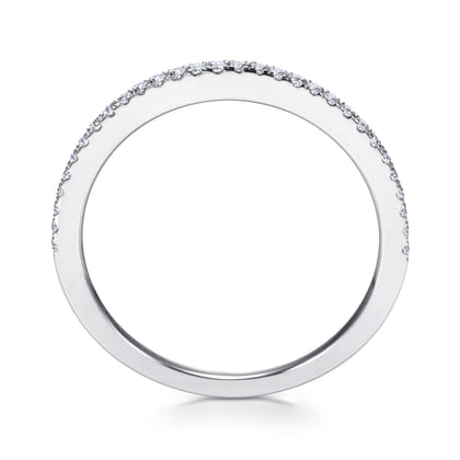 14K White Gold  Matching Wedding Band