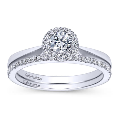 14K White Gold  Matching Wedding Band