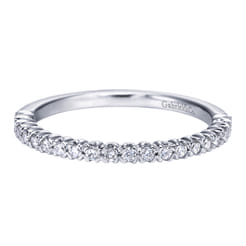 14K White Gold  Matching Wedding Band