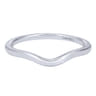 14K White Gold Matching Wedding Band