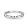 14K White Gold Matching Wedding Band