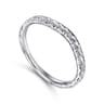 14K White Gold Matching Wedding Band