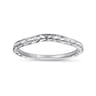 14K White Gold Matching Wedding Band