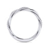 14K White Gold Matching Wedding Band