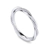 14K White Gold Matching Wedding Band