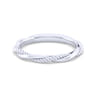 14K White Gold Matching Wedding Band
