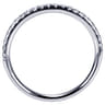 14K White Gold  Matching Wedding Band - 0.25 ct