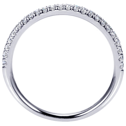 14K White Gold  Matching Wedding Band
