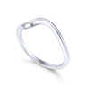 14K White Gold Matching Wedding Band