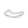 14K White Gold Matching Wedding Band
