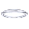 14K White Gold Matching Wedding Band
