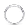 14K White Gold Matching Wedding Band