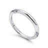 14K White Gold Matching Wedding Band