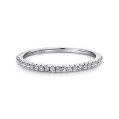14K White Gold  Matching Wedding Band