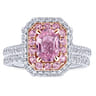 14K White Gold Matching Wedding Band - 0.2 ct