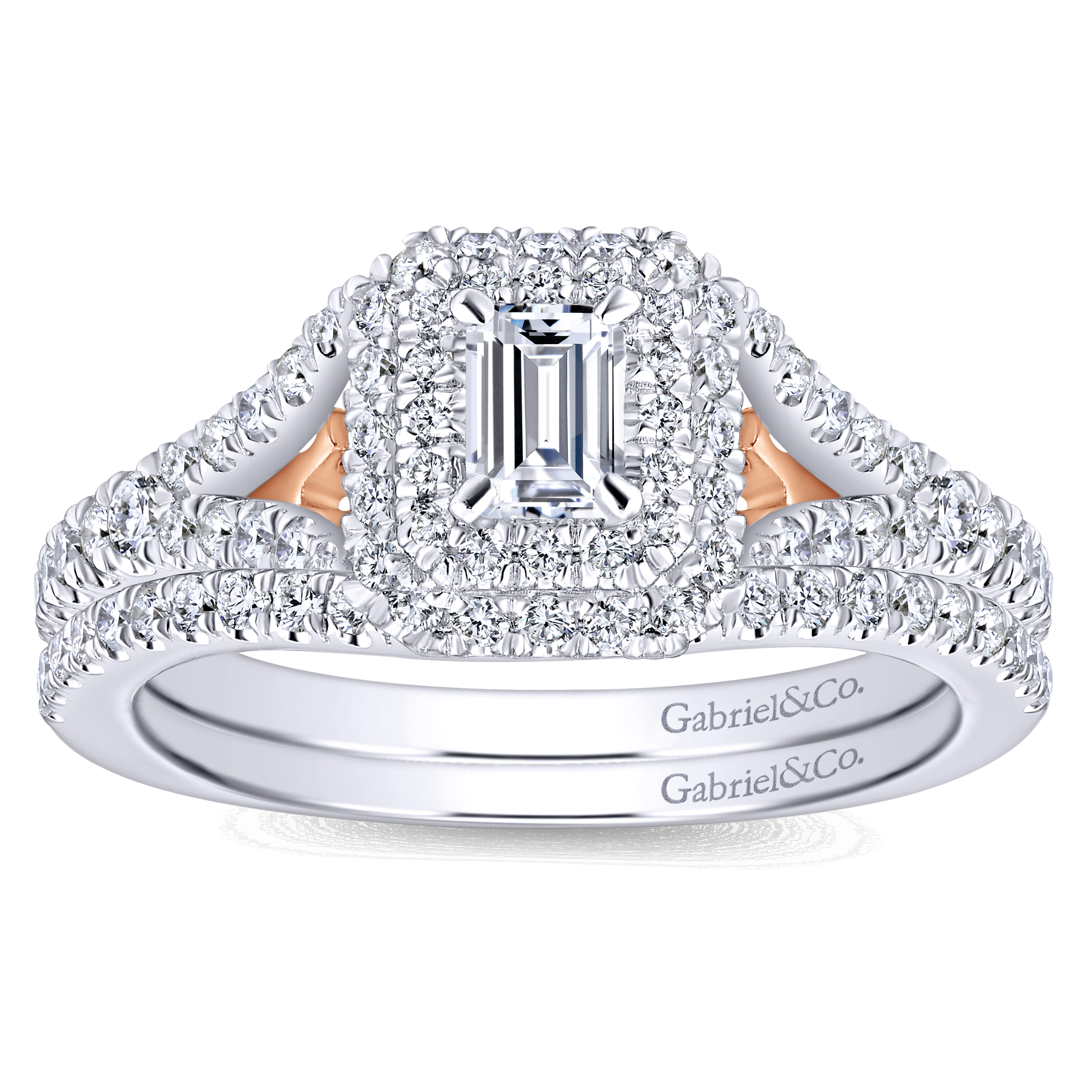 14K White Gold Matching Wedding Band - 0.16 ct - Shot 4