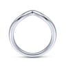 14K White Gold Matching Wedding Band