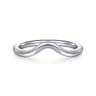 14K White Gold Matching Wedding Band