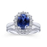 14K White Gold Matching Wedding Band