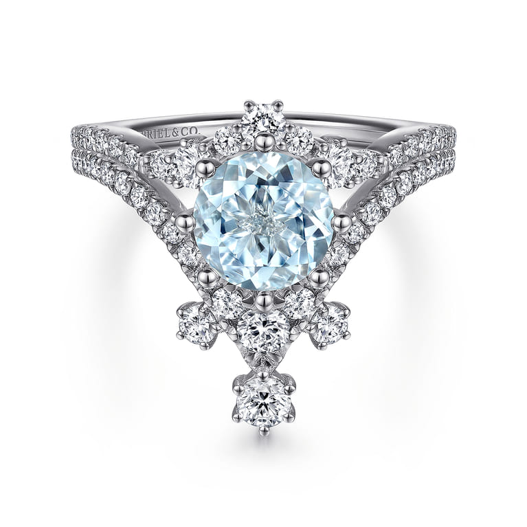 14K White Gold Matching Wedding Band - 0.3 ct - Shot 4