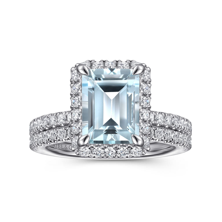 14K White Gold Matching Wedding Band - 0.23 ct - Shot 4