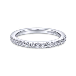 14K White Gold  Matching Wedding Band