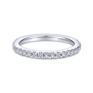 14K White Gold  Matching Wedding Band