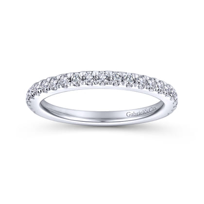 14K White Gold  Matching Wedding Band