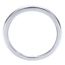 14K White Gold Matching Wedding Band