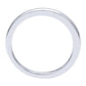 14K White Gold Matching Wedding Band