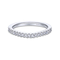 14K White Gold  Matching Wedding Band