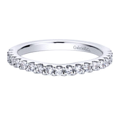 14K White Gold  Matching Wedding Band