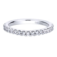 14K White Gold  Matching Wedding Band