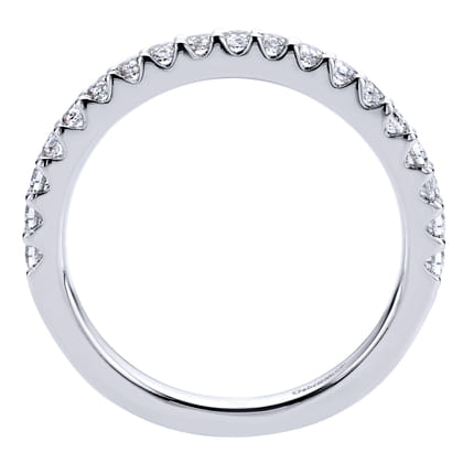 14K White Gold  Matching Wedding Band