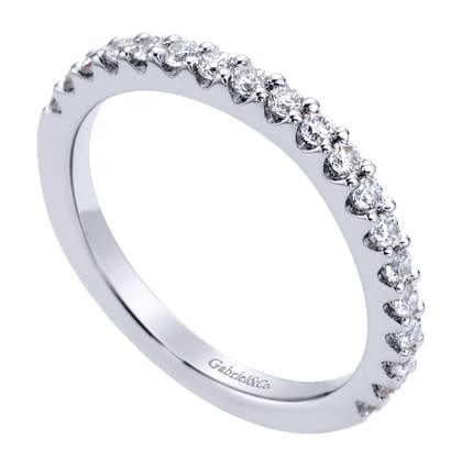 14K White Gold  Matching Wedding Band