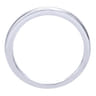 14K White Gold Matching Wedding Band