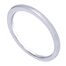14K White Gold Matching Wedding Band
