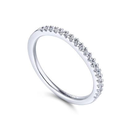 14K White Gold  Matching Wedding Band