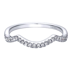 14K White Gold  Matching Wedding Band