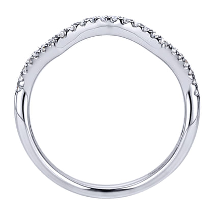 14K White Gold  Matching Wedding Band