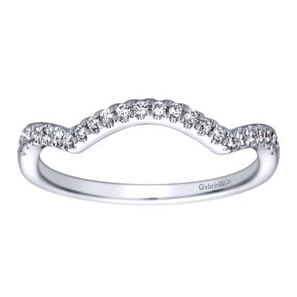 14K White Gold  Matching Wedding Band
