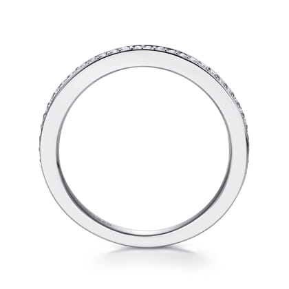 14K White Gold  Matching Wedding Band