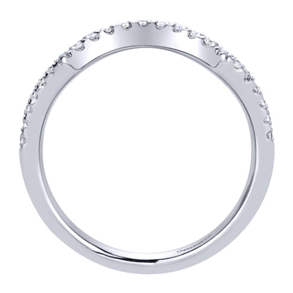 14K White Gold  Matching Wedding Band