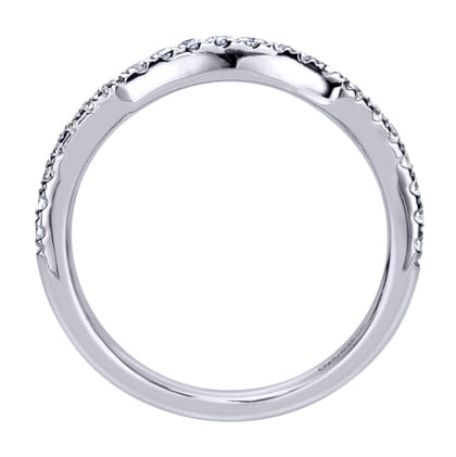14K White Gold  Matching Wedding Band
