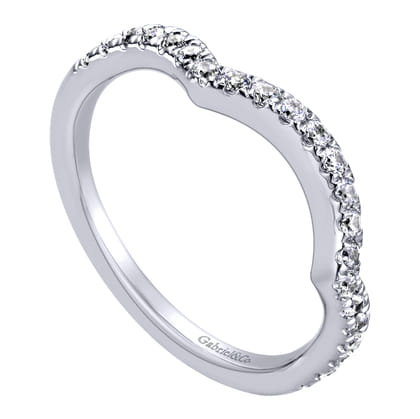 14K White Gold  Matching Wedding Band