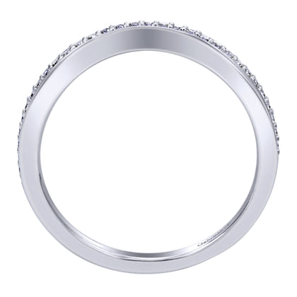 14K White Gold  Matching Wedding Band